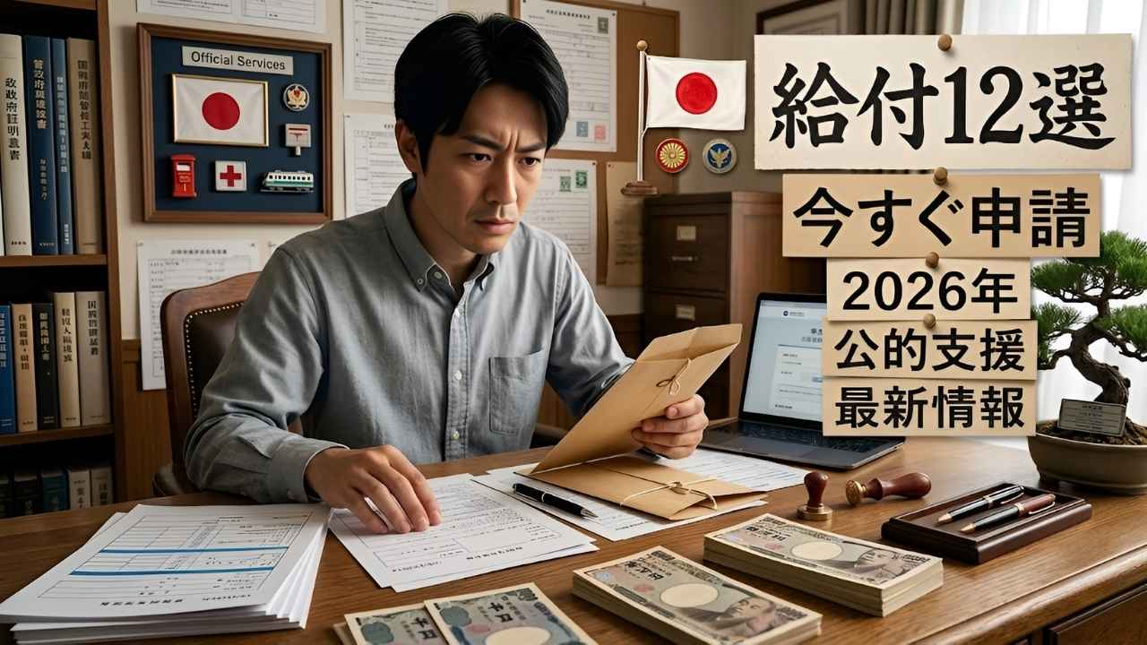 日本の公的支援2026|現金給付の対象条件・申請方法・受け取りまでの流れ