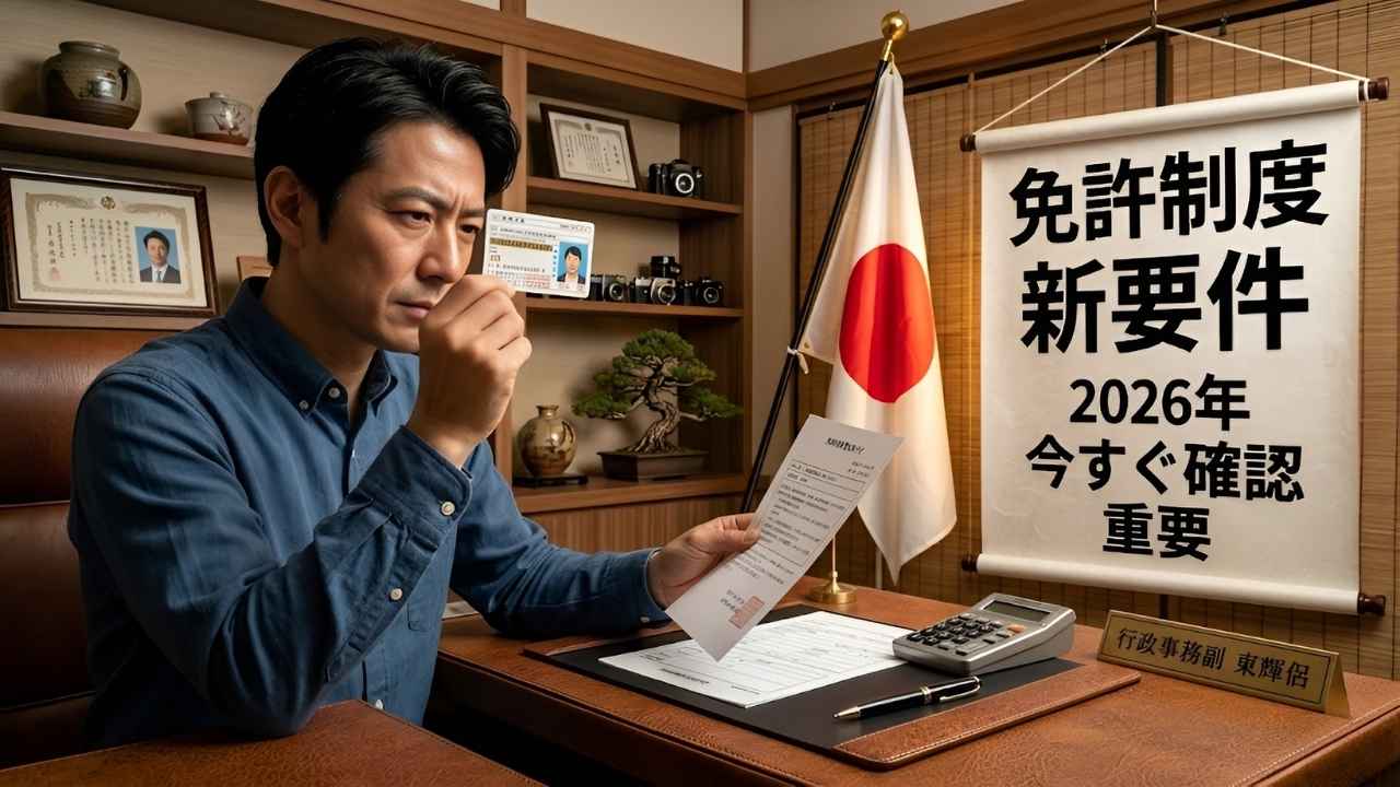 2026年日本の運転免許制度｜生活や仕事に直結する新要件の全貌