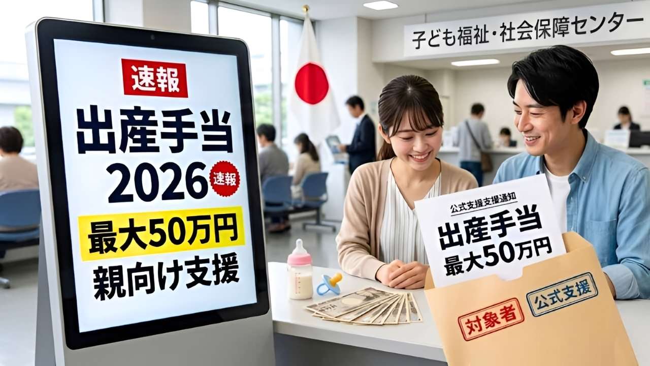 日本の出産支援2026|最大50万円の出産手当を申請する条件と手続きのポイント